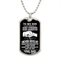 My Son | Never Give Up - Dog tag