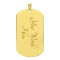My Son | Never Give Up - Dog tag