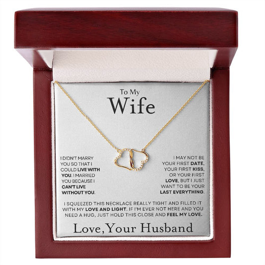 To My Wife | My Everything - Everlasting Love Necklace