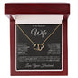 My Beautiful Wife | Can't Live Without You - Everlasting Love Necklace