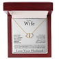 To My Wife | My Everything - Everlasting Love Necklace