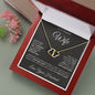 My Beautiful Wife | Can't Live Without You - Everlasting Love Necklace