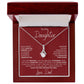 My Daughter | Braver, Stronger, Smarter - Alluring Beauty Necklace