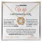 My Amazing Wife | Moment With You - Love Knot Necklace