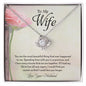 My Wife | Spend Time With You - Love Knot Necklace