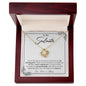 My Soulmate | You're The Missing Piece - Love Knot Necklace