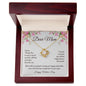 To My Mom | Happy Mother's Day - Love Knot Necklace