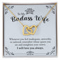 My Badass Wife | Most Caring - Interlocking Hearts Necklace