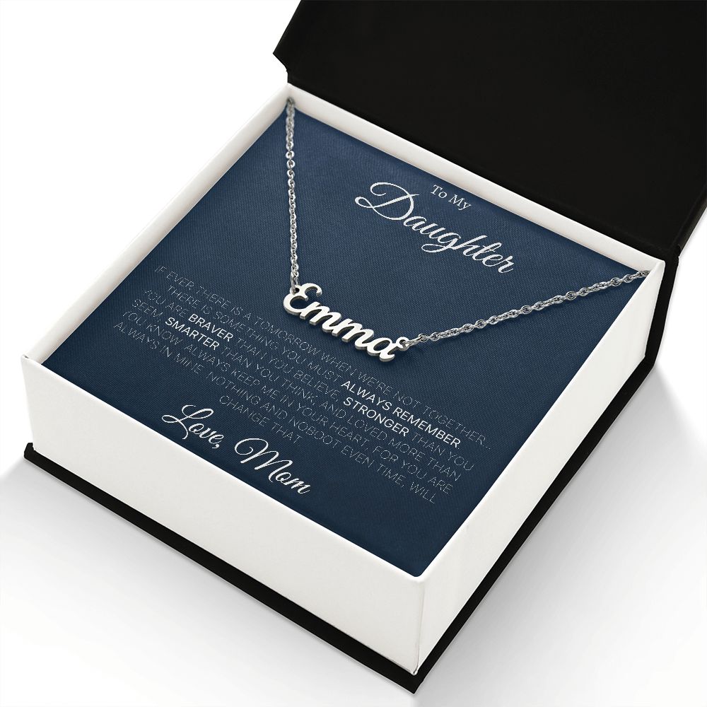 To My Daughter | Personalized Name Necklace