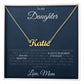 To My Daughter | Personalized Name Necklace