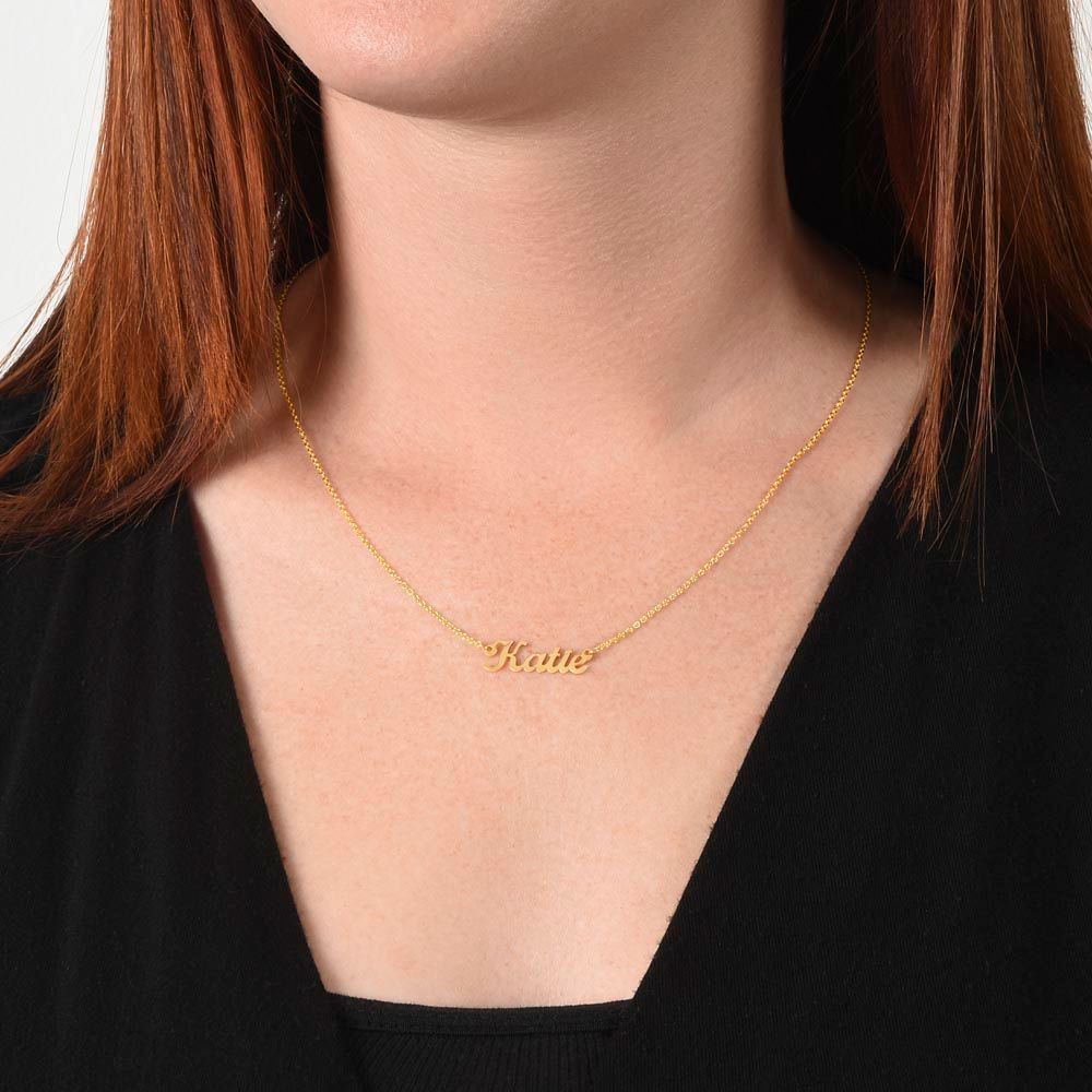 To My Daughter | Personalized Name Necklace