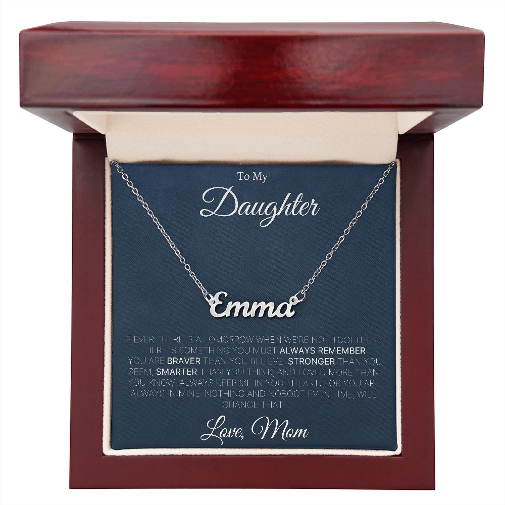To My Daughter | Personalized Name Necklace