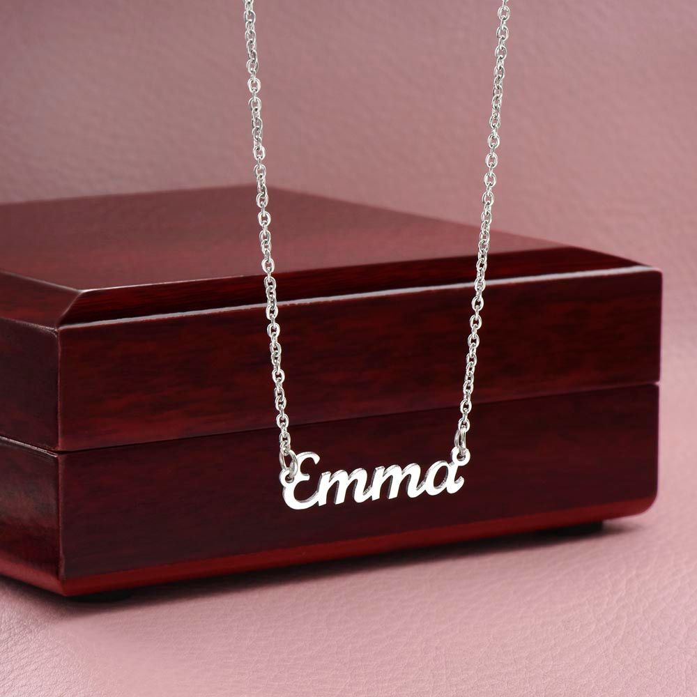 To My Daughter | Personalized Name Necklace