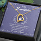 My Daughter | Follow Your Heart - Forever Love Necklace