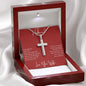 To My Husband | My Best Friend - Cross Necklace